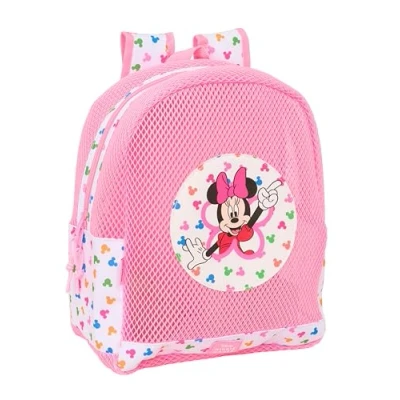 Afbeelding van Strandrugzak Minnie Mouse Multicolour Roze 30,5 x 24 18 cm Kinderen