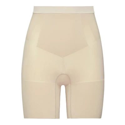 Afbeelding van Spanx Oncore Midthigh Short Shapewear, Dames, Maat: 46 48, Soft nude