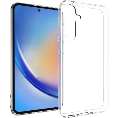 Afbeelding van Accezz Hoesje Geschikt voor Samsung Galaxy A35 Siliconen Clear Backcover Transparant