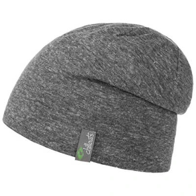 Afbeelding van Chillouts beanie muts Tiflis grijs gemeleerd in one size