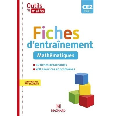Image de Outils pour les Maths CE2 (2021) Fiches d&#039;entraînement