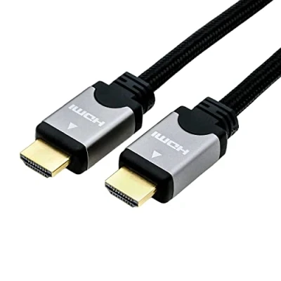 Afbeelding van ROLINE HDMI HighSpeed kabel met Ethernet, M/M, zwart / zilver, 10 m
