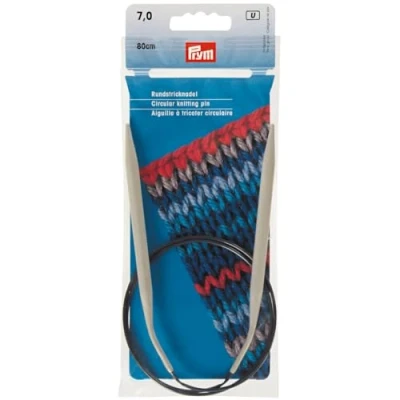 Afbeelding van Prym 80 cm Rondbreinaald 7mm