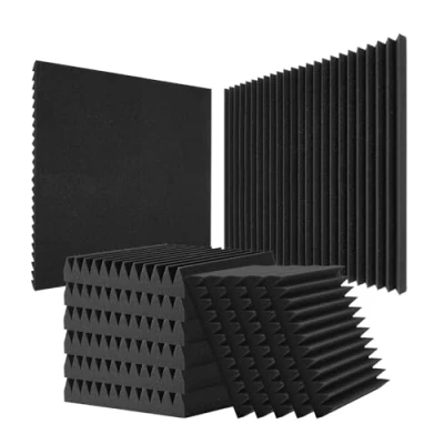 Image de VEVOR Panneau Mousse Acoustique pour Mur Plafond Studio Lot de 50 30x30x5 cm