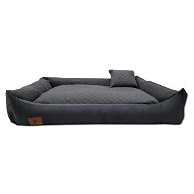 Afbeelding van ODOLPLUSZ XXL hondenbed, hondenkussen, hondenbank met omkeerbaar kussen (afmetingen en kleur naar keuze)