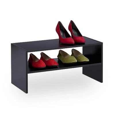 Afbeelding van Relaxdays, Schoenenkasten, Schoenenrek (60 x 29,5 cm)