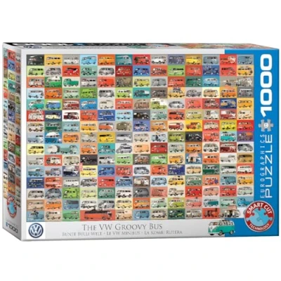 Image de Puzzle Eurographics Globetrotter mondial, 1000 pièces