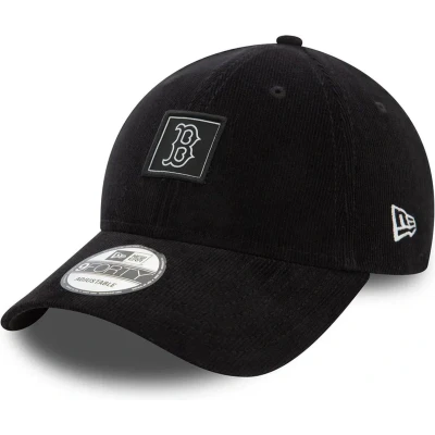 Afbeelding van New Era Boston Red Sox Cord Patch Black 9FORTY Adjustable Cap