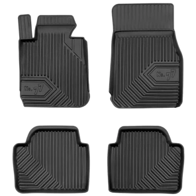 Afbeelding van M MOTOS Rubberen vloermat voor BMW 3 Serie F31 2011 2018 Verbeter je reiscomfort met de zwarte antislip mat auto nr. 77 automat alle weersomstandigheden auto, bescherming tegen