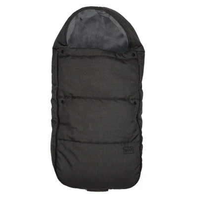Afbeelding van Novi Baby Voetenzak Uni Cozy Black Melange