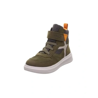 Afbeelding van Superfit Cosmo Sneakers hoog voor kinderen, Maat: 39, Grün/grau Nubukleer/ textiel