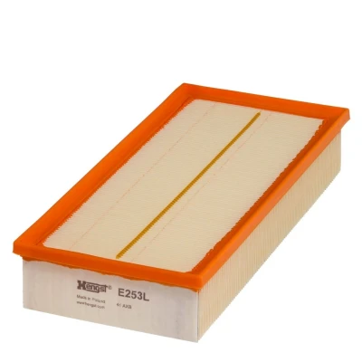Afbeelding van HENGST Filter E253L Luchtfilter 59 150 312 insert FORD: Transit Mk3 Platform / Chassis, Mk4 Platform/Chassis, Van
