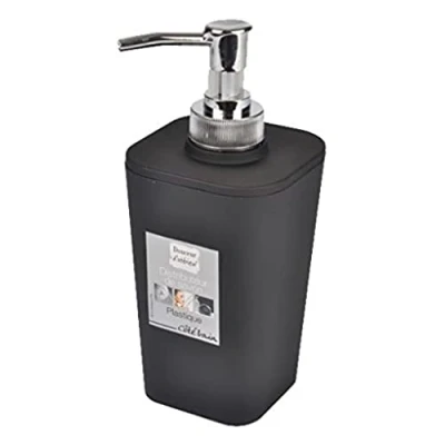 Afbeelding van Zeepdispenser kunststof zwart