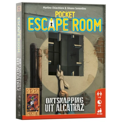 Afbeelding van Pocket Escape Room: Ontsnapping uit Alcatraz (NL)