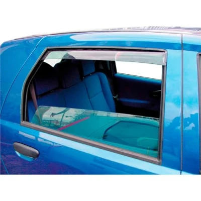 Afbeelding van ClimAir CLS004M2090D Zijwindscherm Ruitsparing, Achter zwart