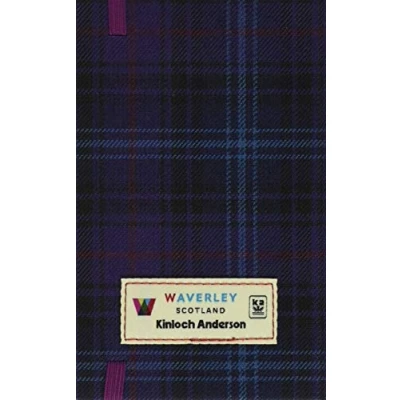 Afbeelding van Thistle Tartan: Pocket: 14 x 9cm: Scottish Traditions: Waverley Genuine Tartan Cloth Commonplace Notebook