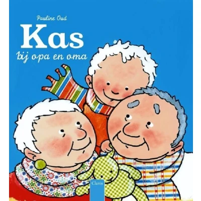 Afbeelding van Kas en Saar bij opa oma