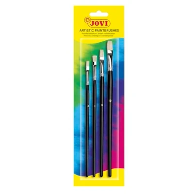 Image de Blister 4 pinceaux Jovi Plats
