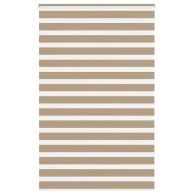 Afbeelding van vidaXL Zebra Blind 150x230 cm stofbreedte 145,9 polyester zandbruin