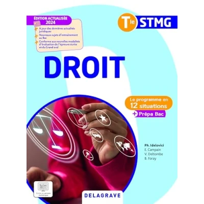 Afbeelding van DROIT TLE STMG POCHETTE ELEVE