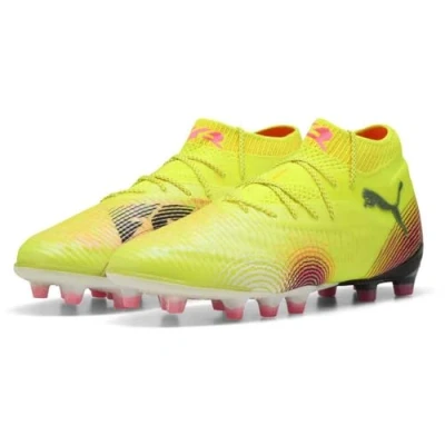 Afbeelding van FUTURE 8 ULTIMATE AG voetbalschoenen voor Dames, Zwart/Geel, Maat 39 PUMA