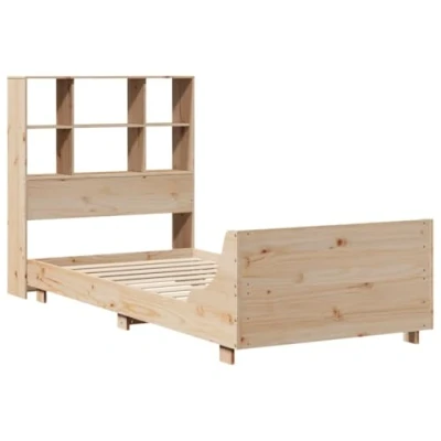 Image de vidaXL Cadre de lit sans matelas 100x200 cm bois massif pin