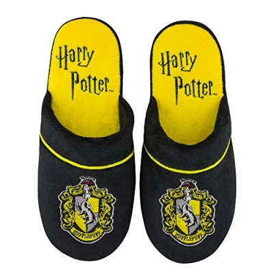 Afbeelding van Cinereplicas Harry Potter Sloffen M/L Hufflepuff Zwart/Geel