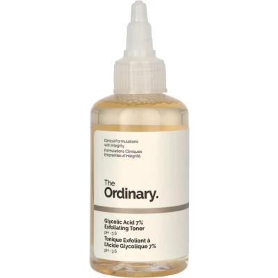 Afbeelding van The Ordinary Glycolic ACID 7% Exfoliating Toner Gezichtsscrub &amp; peeling, Maat: 100 ml,