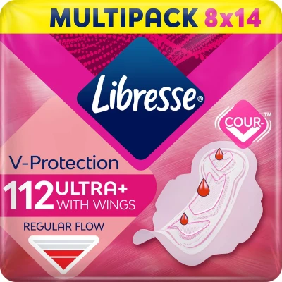 Afbeelding van Libresse Maandverband Ultra Thin Normal Wing 14 stuks