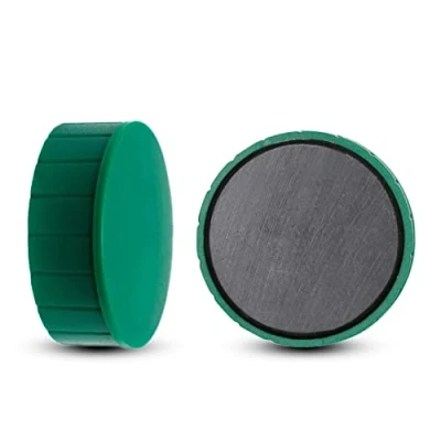 Afbeelding van MAUL magneet Solid 32mm trekkracht 2.5kg blister 2 groen magneten