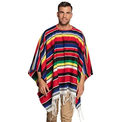 Afbeelding van Boland Mexicaanse Poncho Diego Heren