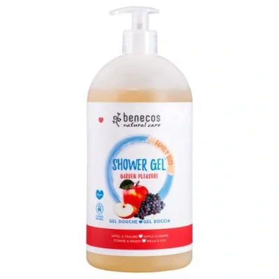 Afbeelding van Benecos Natural Shower Gel Family Size Garden Pleasure 950 Ml