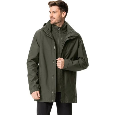 Afbeelding van Vaude Idris 3IN1 Parka, Heren, Maat: XXL, Khaki