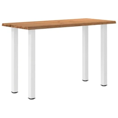 Afbeelding van vidaXL Eettafel rechthoekig 180x80x112 cm massief eikenhout lichtbruin