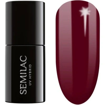 Afbeelding van Semilac Black Beans Muffin nagellak, semi permanent, UV 404, 7 ml