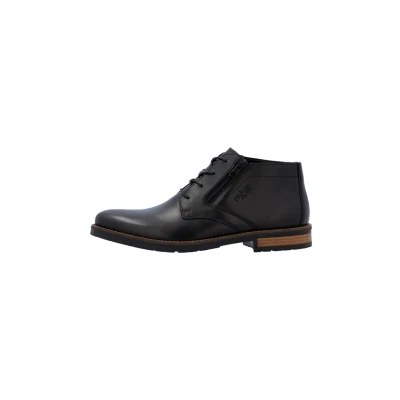 Afbeelding van Rieker Bottes à lacets pour homme, Noir, taille 43 EU, EU
