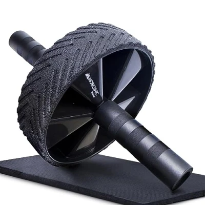 Afbeelding van Mobiclinic RA 01 Buikspierwiel Ab roller Inclusief matje Draagbaar Multifunctioneel Buikspiertrainer Trainingswiel Fitness Workout
