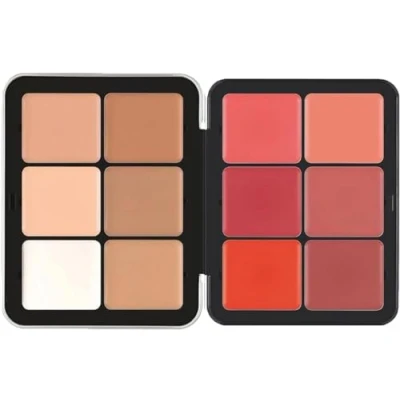 Afbeelding van 16/12 kleuren Carla Secret Concealer Make uppalet, crème blush palet, lange houdbaarheid Full Coverage Makeup voor een onberispelijke huid (2#, 12 kleuren)