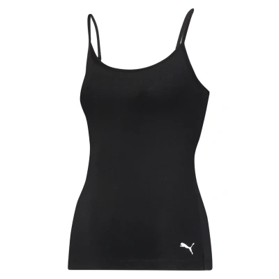Afbeelding van Puma Camisole 1 PACK Hemd, Dames, Maat: Small, Black