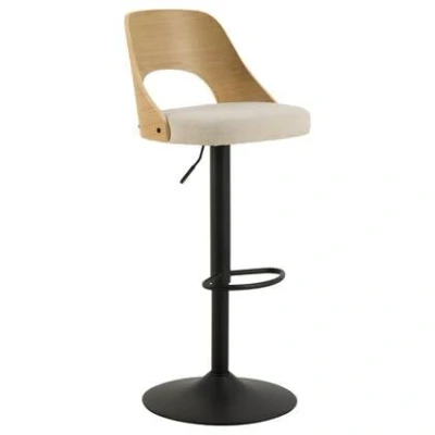 Afbeelding van Barkruk Lucas Beige Apia Giga Living Set van 2