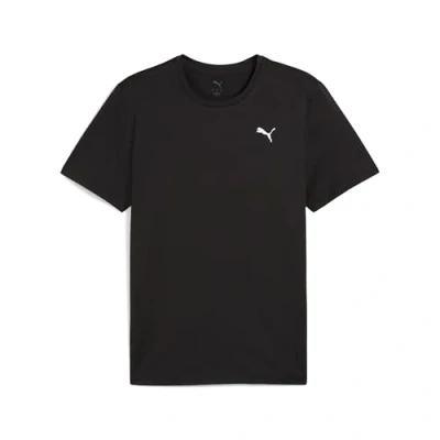 Afbeelding van Puma Essentials Solid CAT TEE Small Sport Tshirt, Heren, Maat: Small, Black