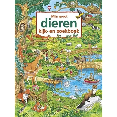 Afbeelding van Uitgeverij deltas mijn groot dieren kijk en zoekboek