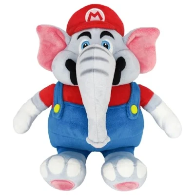 Image de Exquisite Gaming Super Mario: Mario Elefant 27 Cm