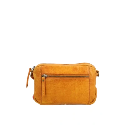 Afbeelding van Gusti Leder Dominic Schoudertas, Maat: One Size, Cognac