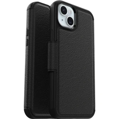 Afbeelding van Otterbox Strada MagSafe Leren Book Case Apple iPhone 15 Plus