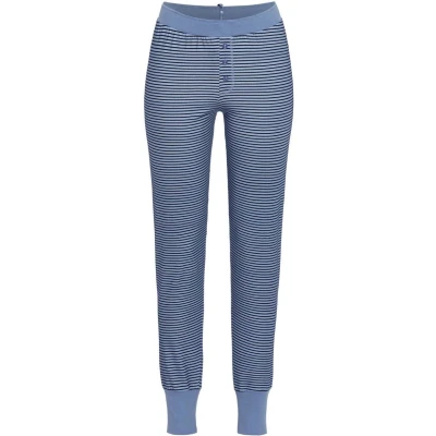 Afbeelding van Bloomy pyjamalegging Strepen petrol Blauw Maat 50
