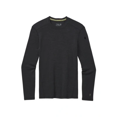 Afbeelding van Smartwool Classic Thermal Merino BASE Layer CREW Hemd, Heren, Maat: Medium, Charcoal heather