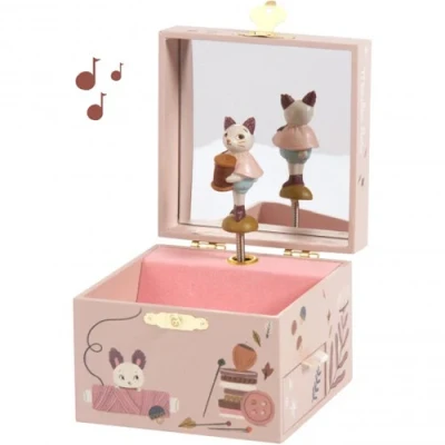 Afbeelding van Moulin roty sieradendoosje met muziek poes