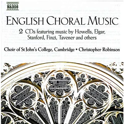 Afbeelding van Choir Of St. John&#039;s Cambridge, Christopher Robinson English Choral Music (2 CD)