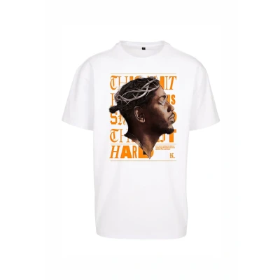 Afbeelding van Upscale by Mister Tee KDOT Oversize Tshirt print, Heren, Maat: XS, White
